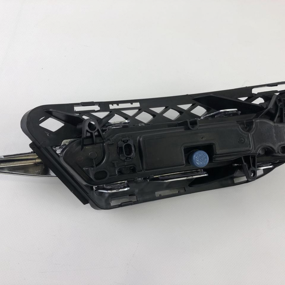 Грати в бампер хром вставки Mercedes W221 2009-2012год 2218851722-2218852723