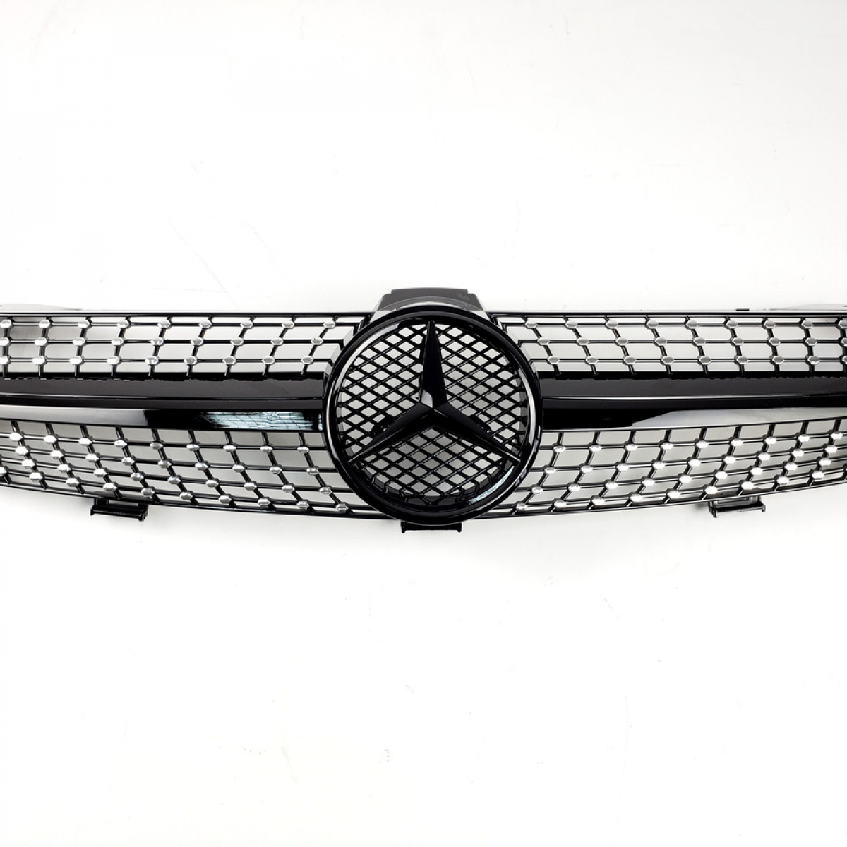 Решітка радіатора Mercedes CLS-Class W219 2004-2008 рік Diamond All Black