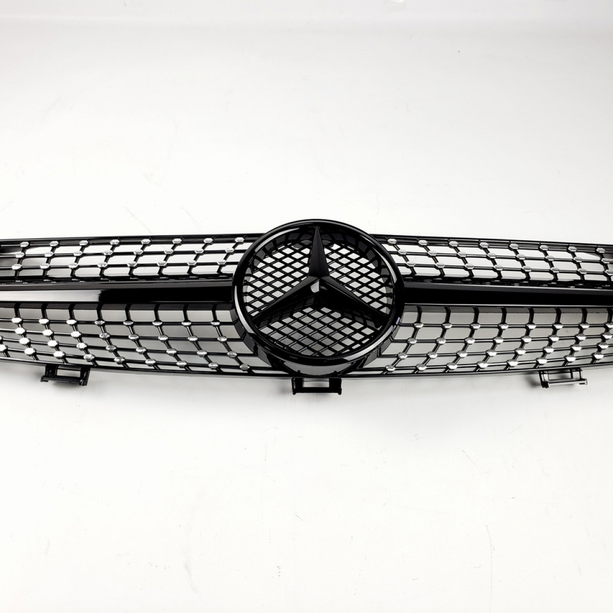 Решітка радіатора Mercedes CLS-Class W219 2004-2008 рік Diamond All Black