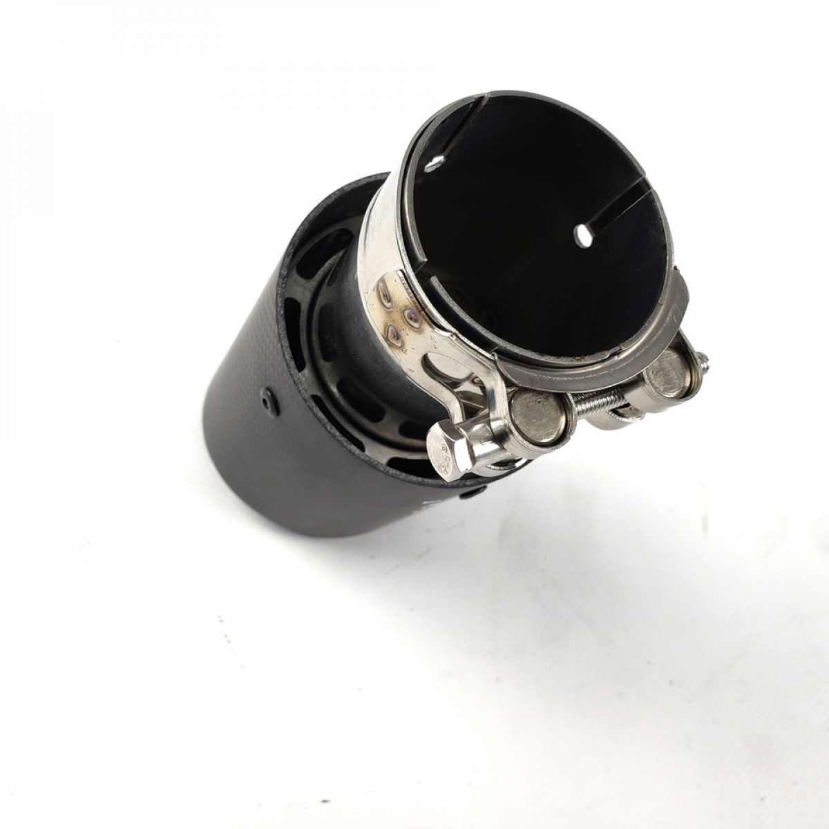 Насадки на вихлопні труби AKRAPOVIC 54mm (Матовий Карбон)