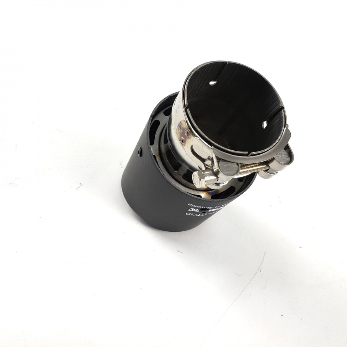 Насадки на вихлопні труби AKRAPOVIC 63mm (Матовий Карбон)