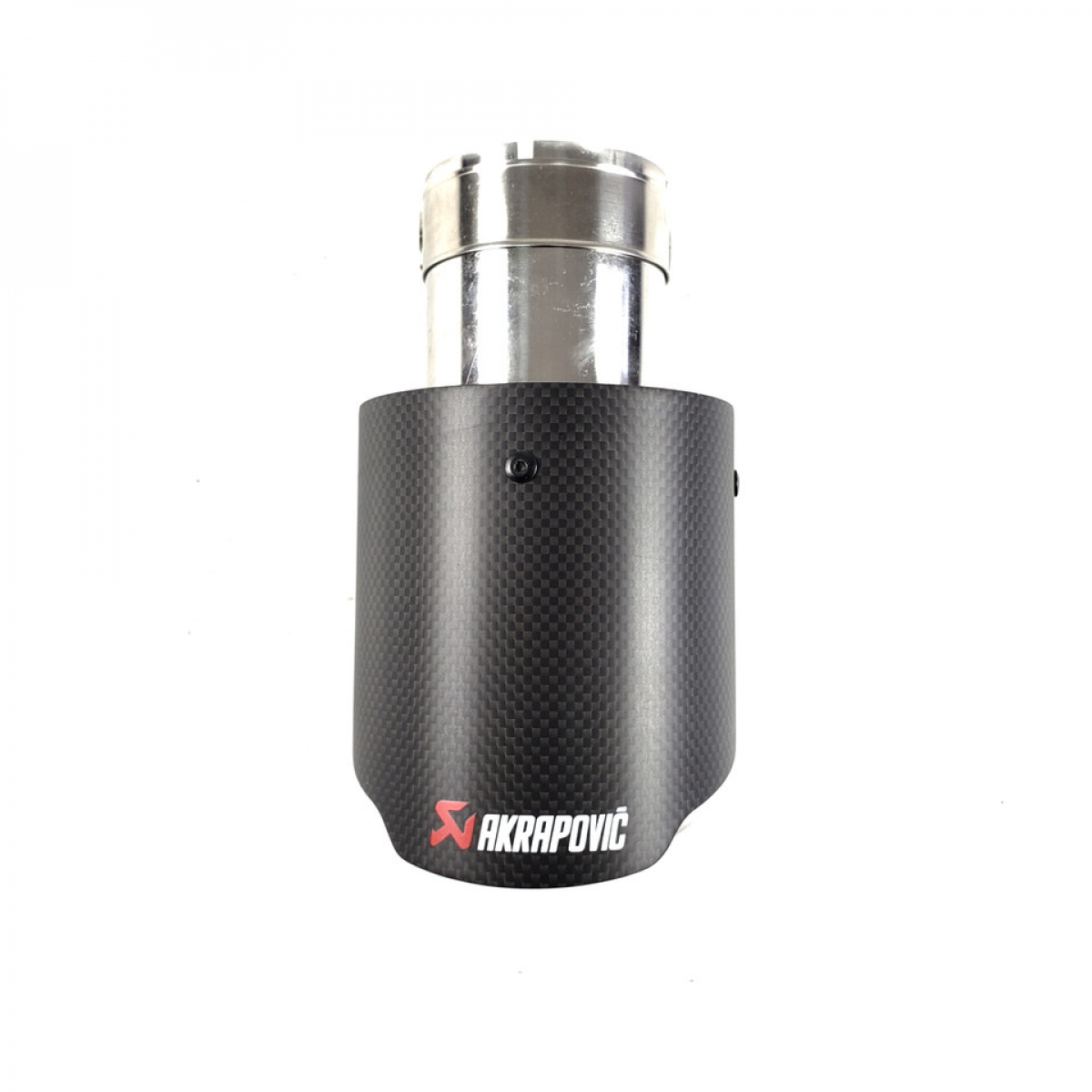 Насадки на вихлопні труби AKRAPOVIC 66mm (Матовий Карбон)