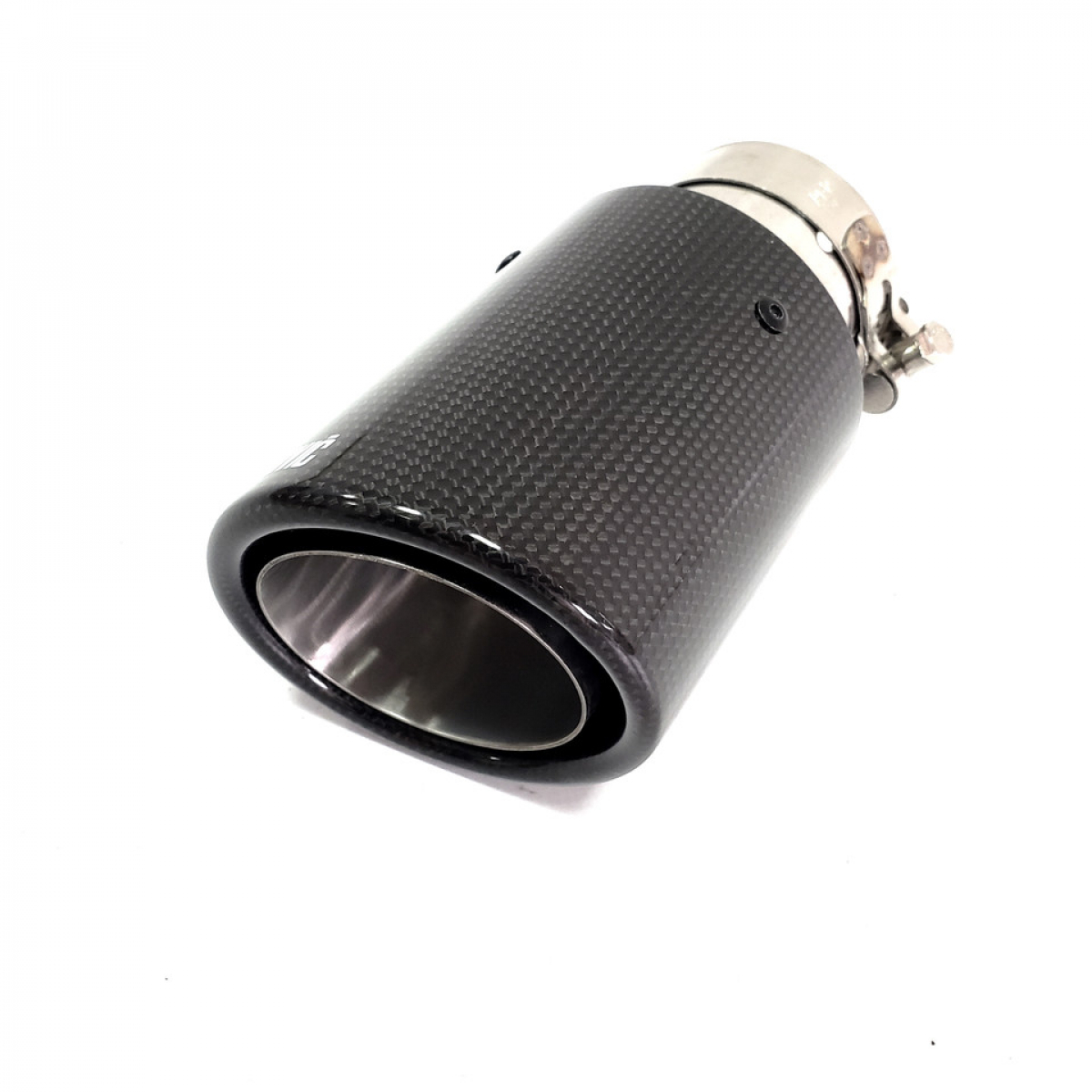 Насадки на вихлопні труби AKRAPOVIC 63mm (Глянцевий Карбон)