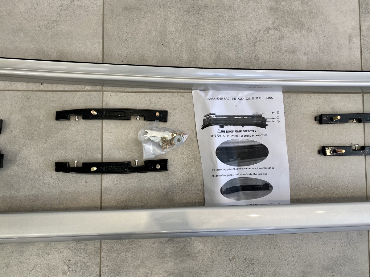 Рейлінги на дах Mitsubishi Outlander 2012-2021