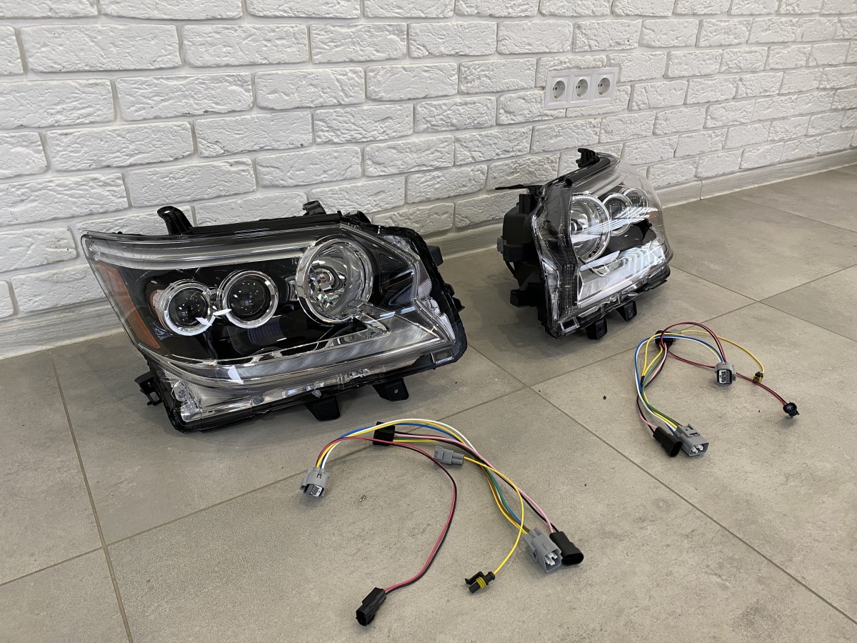 Фари Full Led Lexus GX 460 рестайлінг 2014-2019 2шт. ліва+права