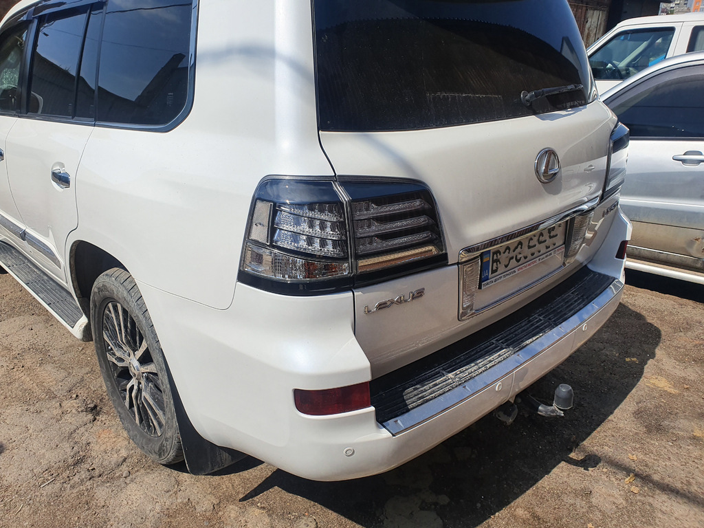 Задні стопи (Supercharger, 2 шт) для Lexus LX570/450d 2012-2015 
