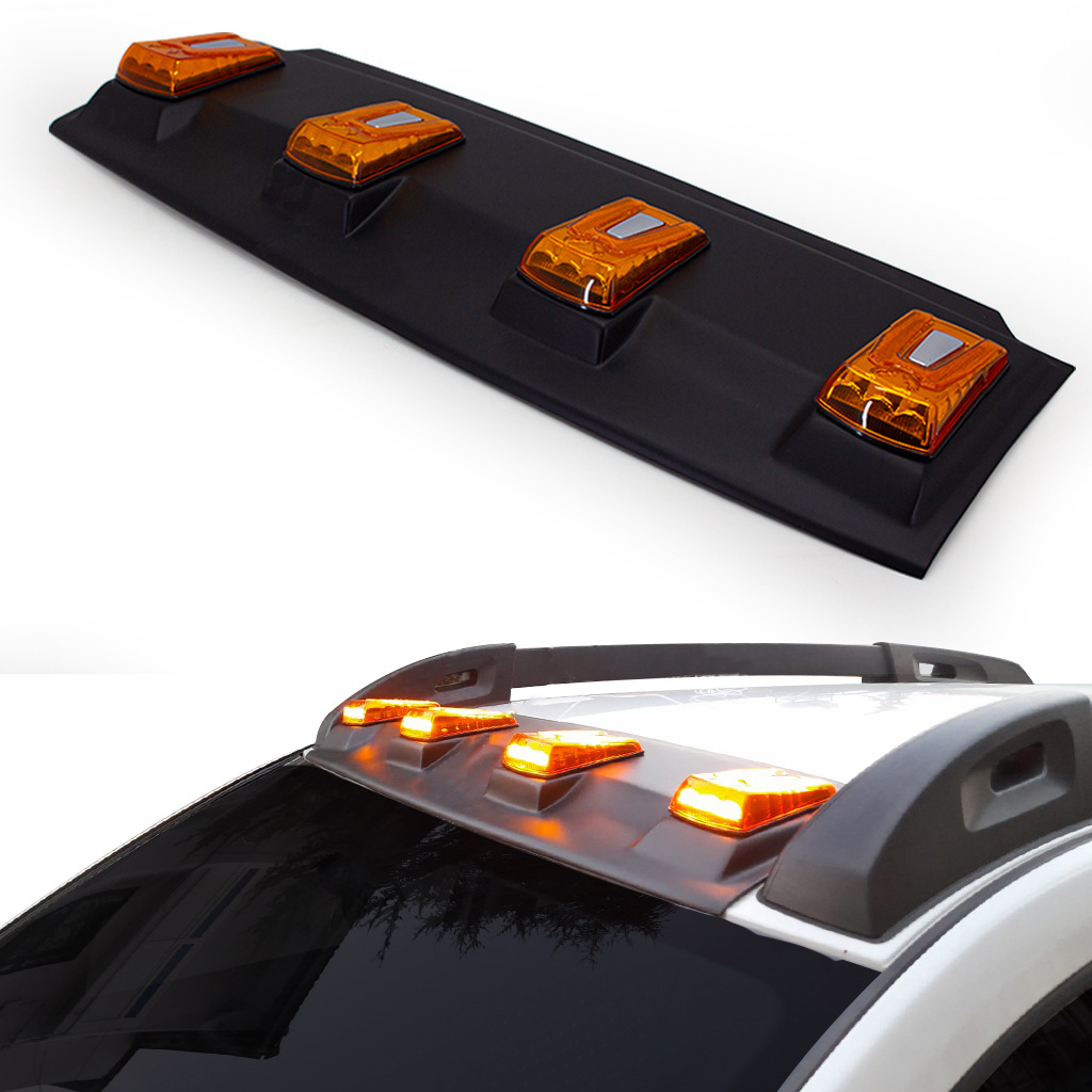 Козирьок лобовога скла V2 (LED) для Renault Duster 2008-2017 рр.