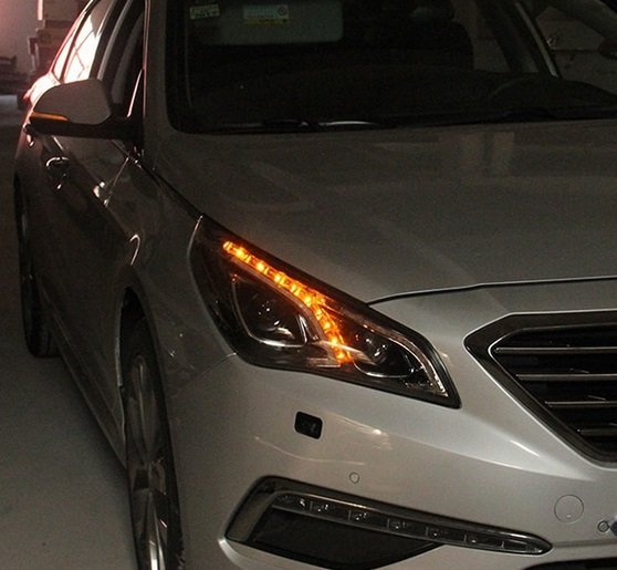 Передні фари тюнінг стиль TLZ для Hyundai Sonata LF 2015-2019