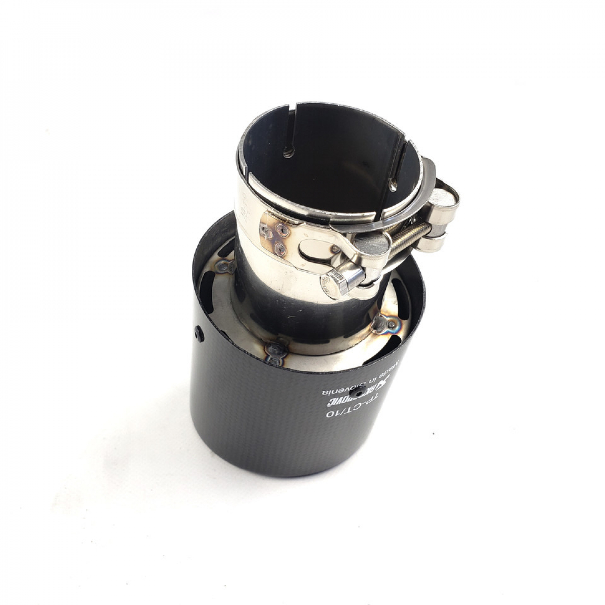 Карбонова насадка на вихлоп Akrapovich ( глянсова 63mm to 102mm WH-0308(102) )