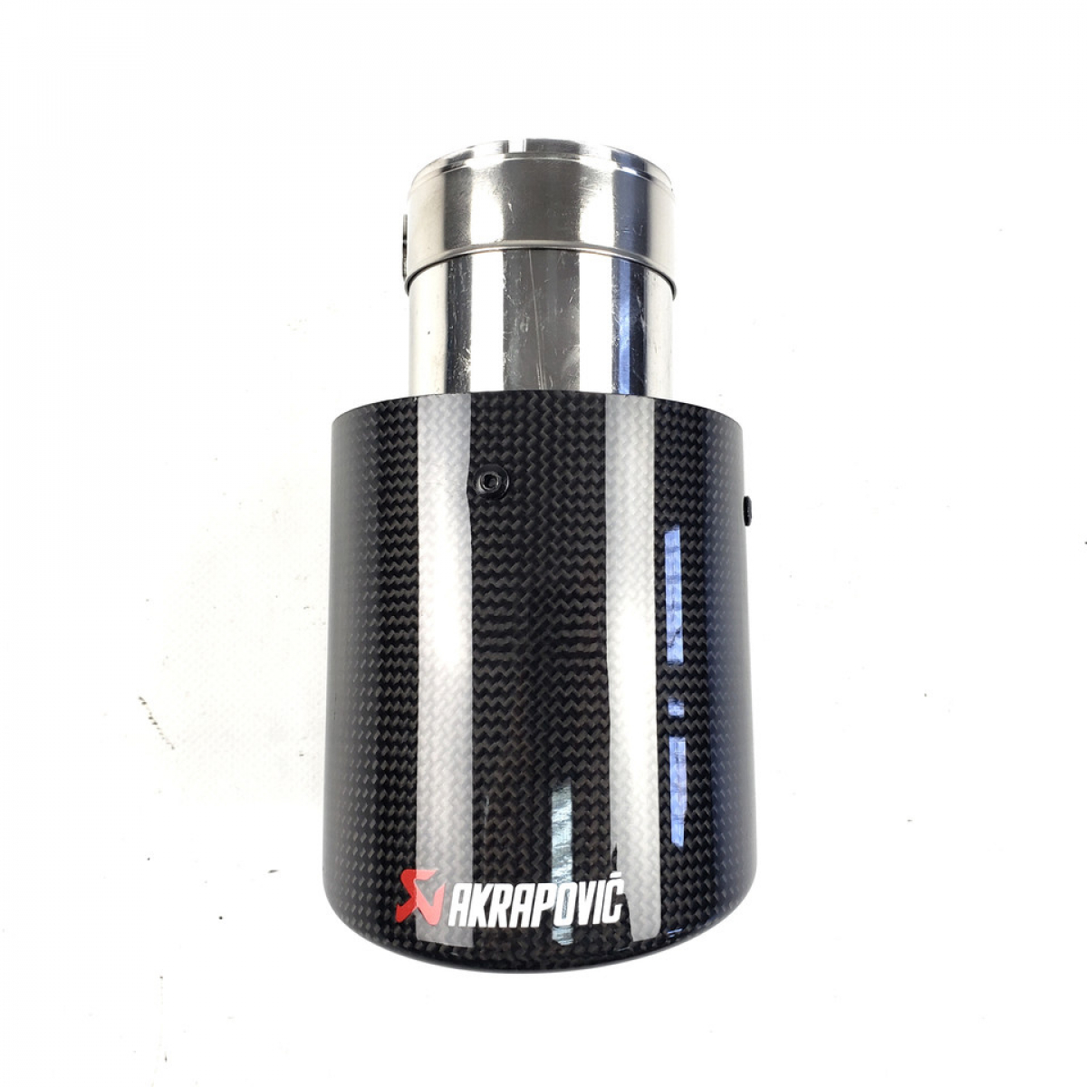 Карбонова насадка на вихлоп Akrapovich ( глянсова 63mm to 102mm WH-0308(102) )