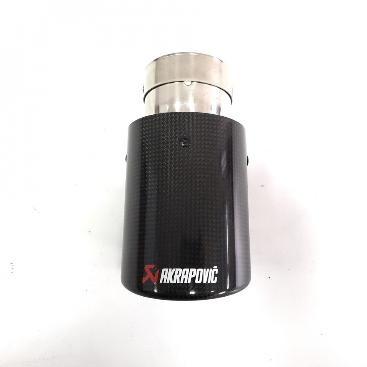 Карбонова насадка на вихлоп Akrapovich ( глянцева 63mm to 89mm WH-0308(89) )