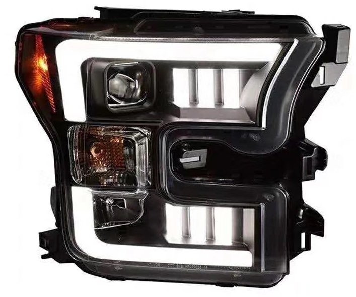 Передні фари ксенон чорні для Ford F150 Mk13 2015-2017