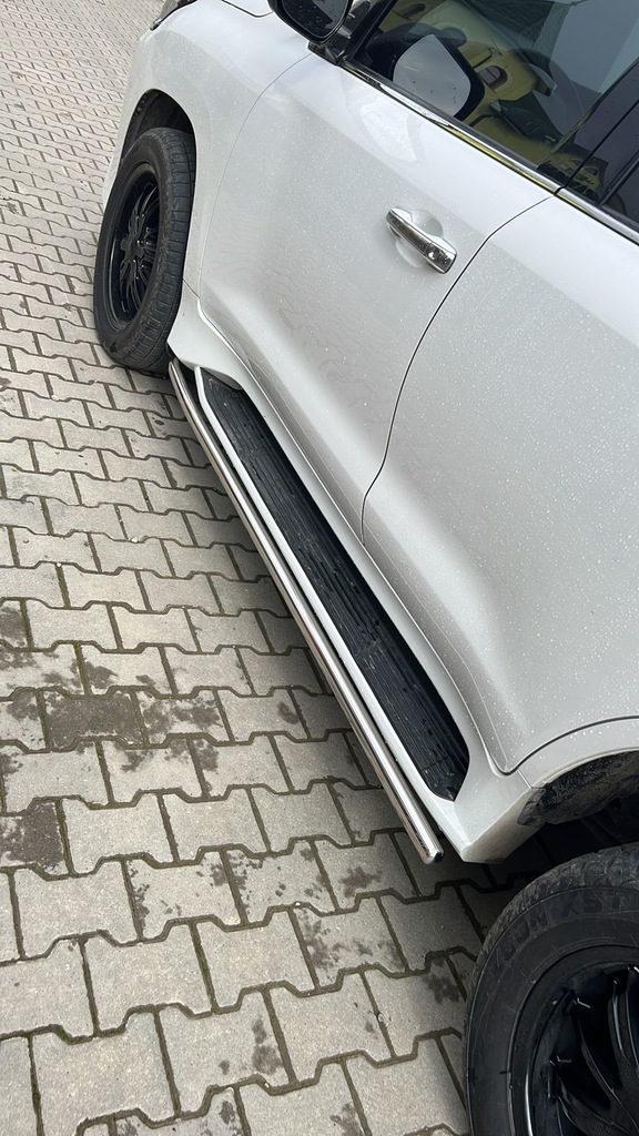 Бічні підпорожники (нерж) для Lexus LX570/450d 2015-2022