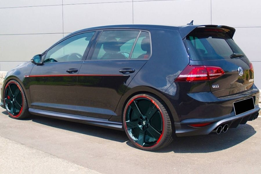 Спойлер Meliset HB (Ottinger, ABS-пластик) для Volkswagen Golf 7