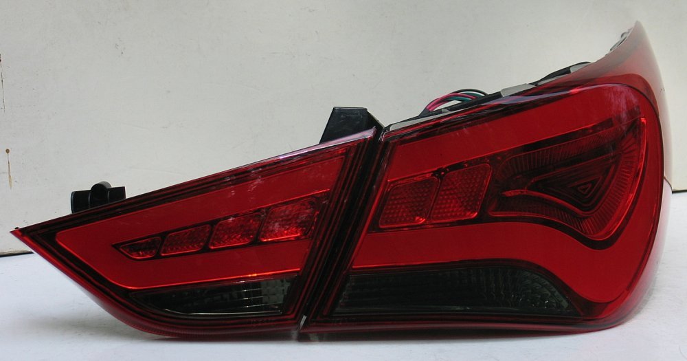 Задні ліхтарі LED tube для Hyundai Sonata YF 2009-2014