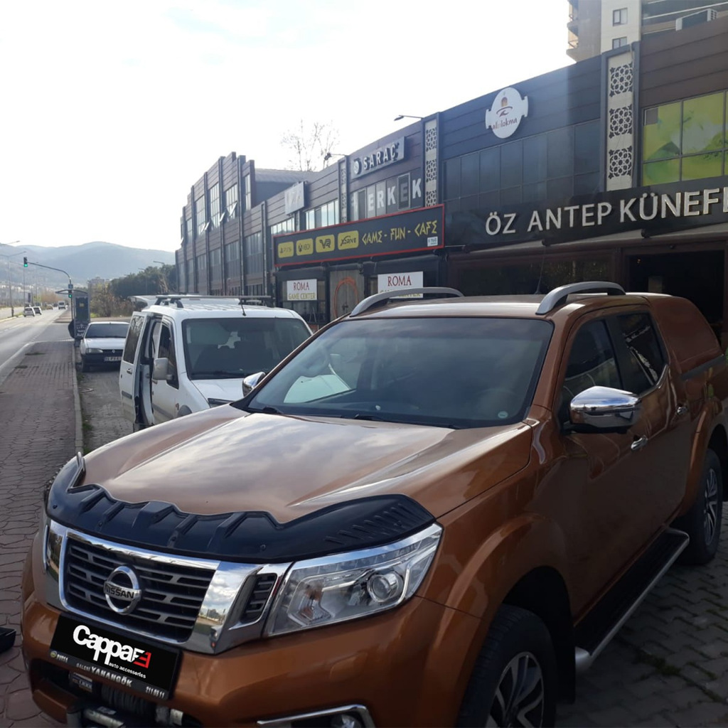 Дефлектор капота BAT-Style (EuroCap) для Nissan Navara/NP300 2016↗