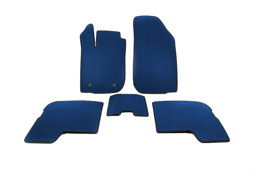 Килимки в салон EVA (Синій) для Dacia Logan II 2013-2022 рр