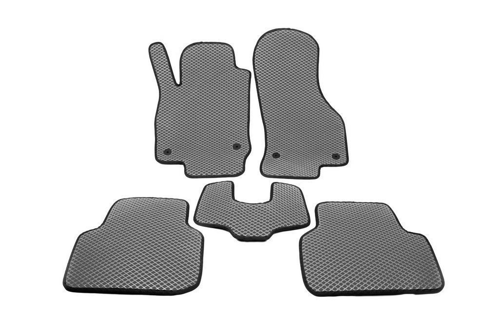 Килимки в салон EVA (Сірий) для Skoda Octavia IV A8 2020-2024 рр