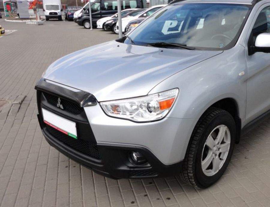 Дефлектор капота EGR Mitsubishi ASX 2010-2012 темний