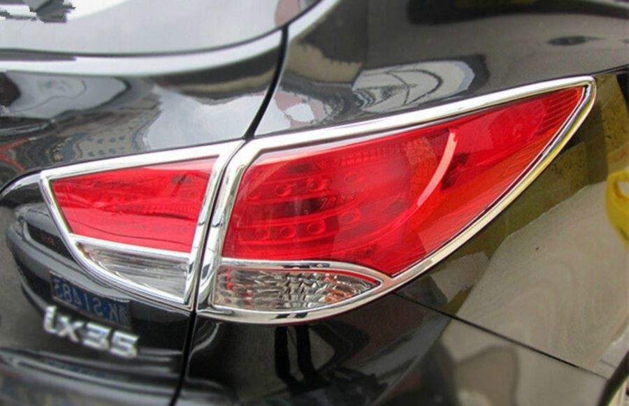 Хром накладки на стопи Hyundai IX35 2010-2015