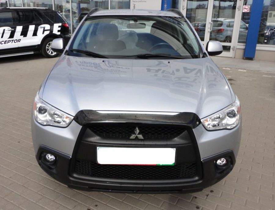 Дефлектор капота EGR Mitsubishi ASX 2010-2012 темний