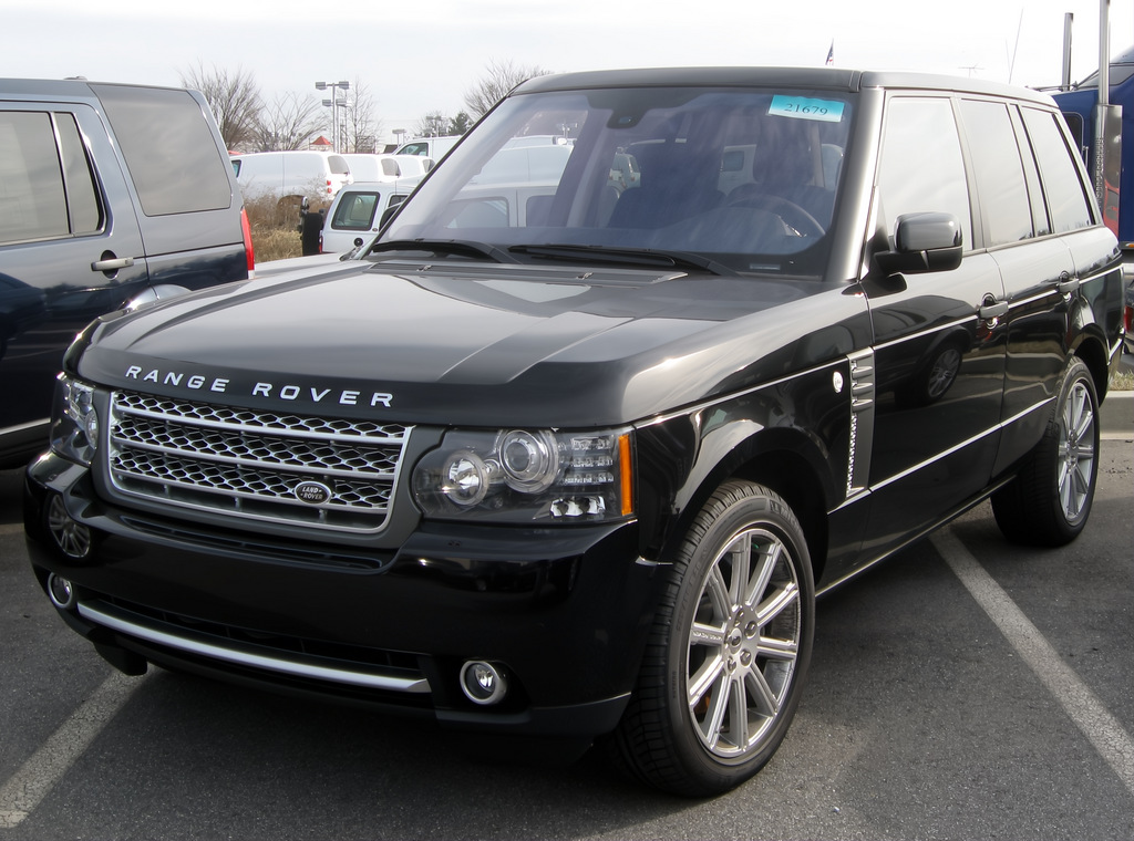 Передній бампер 2010-2013 (Рестайлінг) для Range Rover III L322 рр