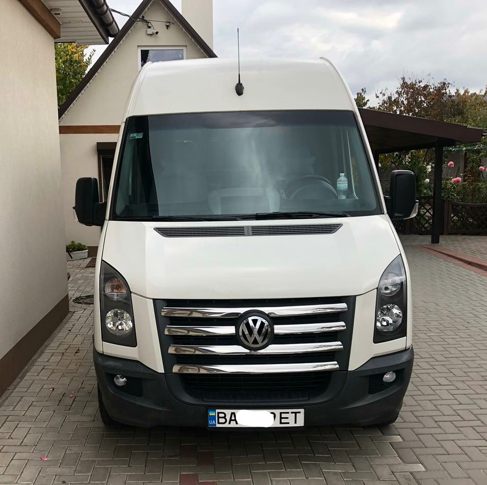 Хром накладки на решітку радіатора (нерж.) Omsa для VW Crafter 2006-2011