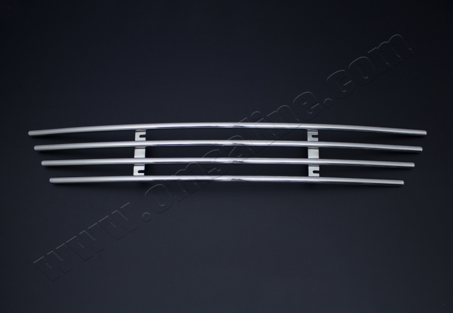 Решітка в бампер (нерж) для Volkswagen Amarok