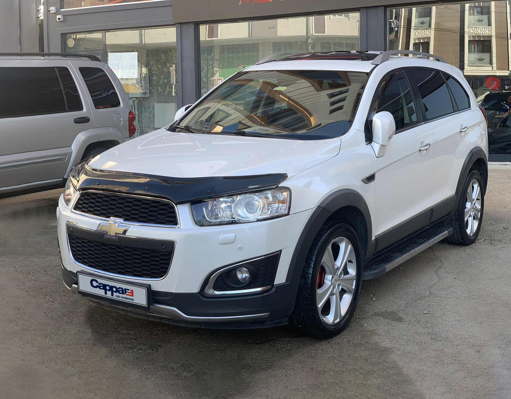Дефлектор капота (EuroCap) для Chevrolet Captiva 2012-2018