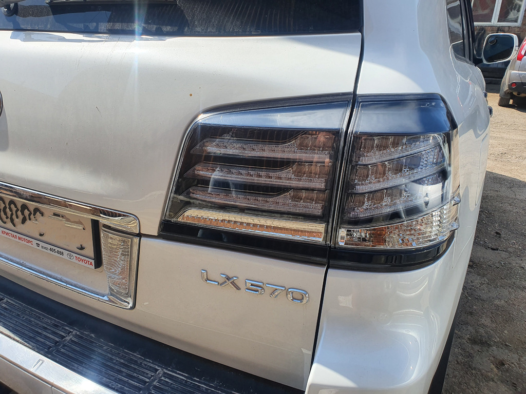 Задня оптика 2007-2015 (Supercharger, 2 шт) для Lexus LX570/450d