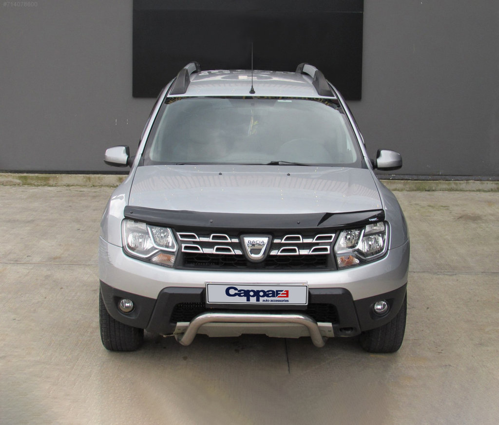 Дефлектор капота (EuroCap) для Renault Duster 2008-2017рр.