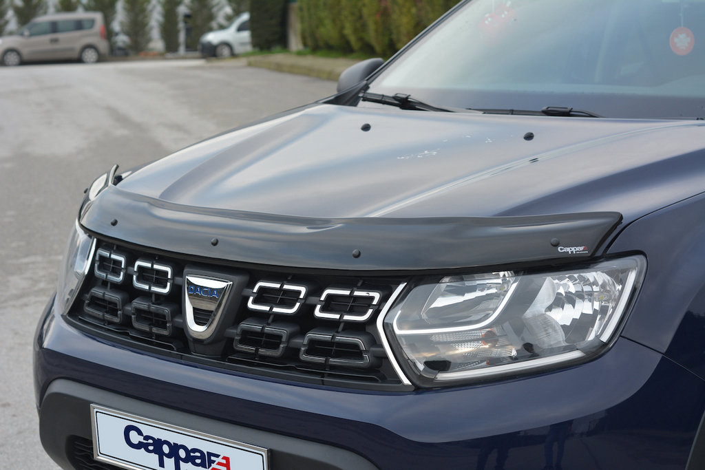 Дефлектор капота (EuroCap) для Dacia Duster 2018↗ мм.