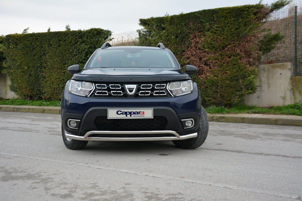 Дефлектор капота (EuroCap) для Dacia Duster 2018↗ мм.