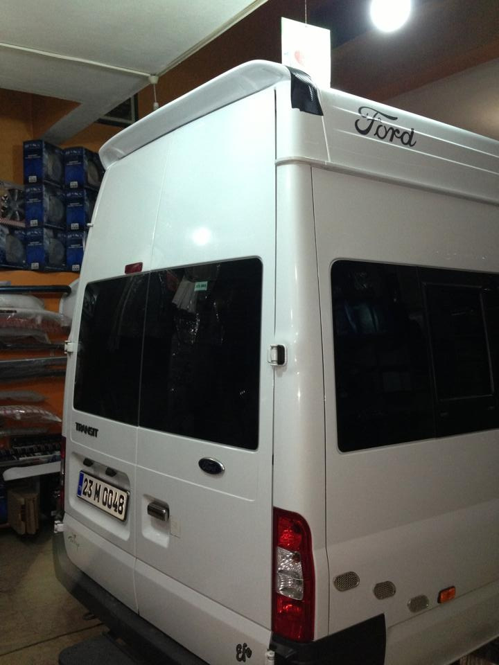 Спойлер Anatomic высокая крыша (под покраску) для Ford Transit 2000-2014 гг.