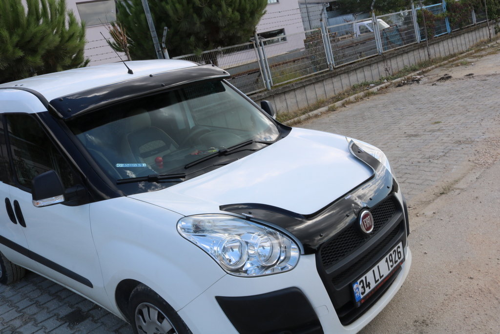 Дефлектор капота EuroCap для Fiat Doblo III nuovo 2010-2015
