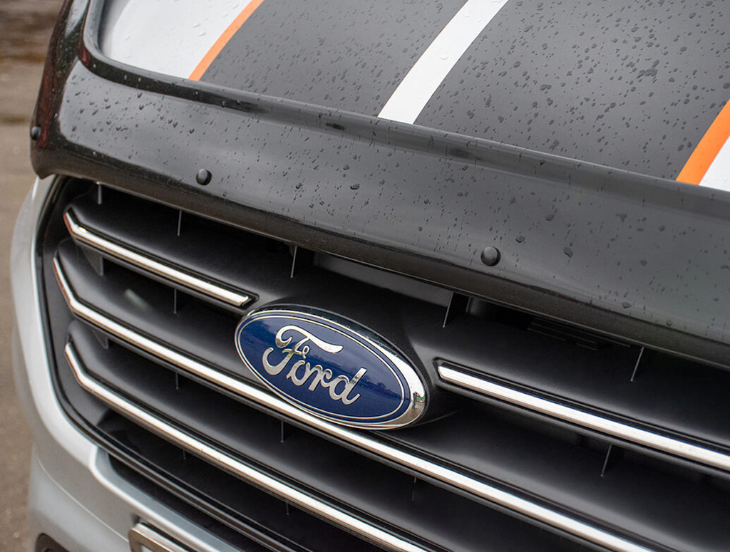 Дефлектор капота EuroCap для Ford Custom 2018