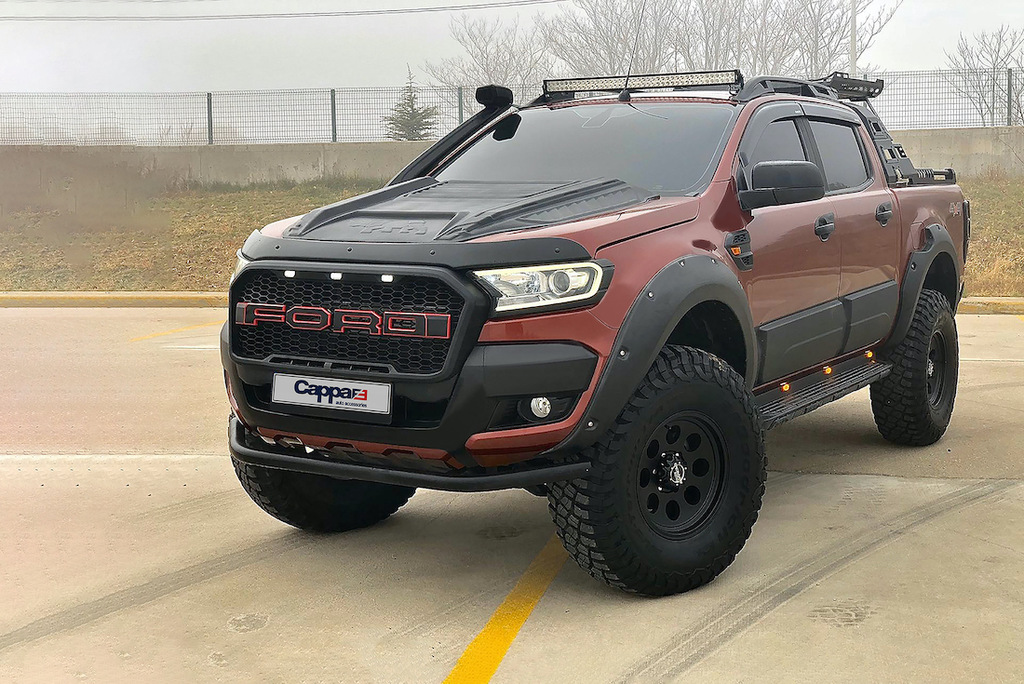 Дефлектор капота EuroCap для Ford Ranger 2015