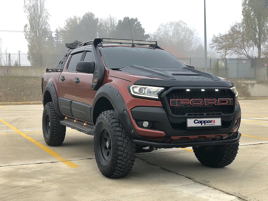 Дефлектор капота EuroCap для Ford Ranger 2015