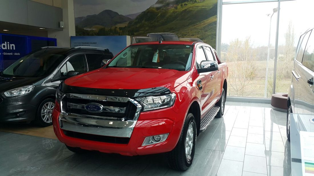 Дефлектор капота EuroCap для Ford Ranger 2015
