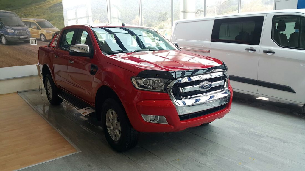 Дефлектор капота EuroCap для Ford Ranger 2015