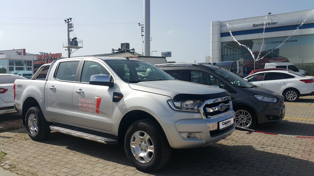 Дефлектор капота EuroCap для Ford Ranger 2015