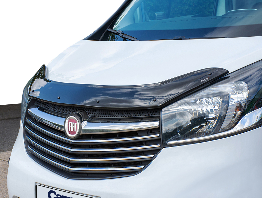 Дефлектор капота (EuroCap) для Opel Vivaro 2015-2019рр.