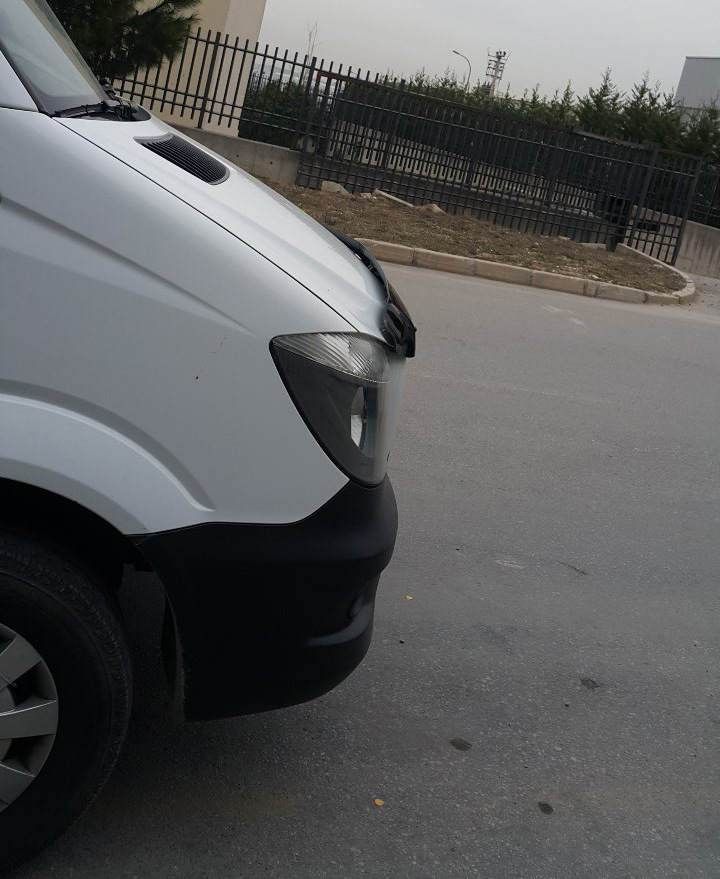 Дефлектор капота (V2, EuroCap) для Mercedes Sprinter 2013-2018рр.