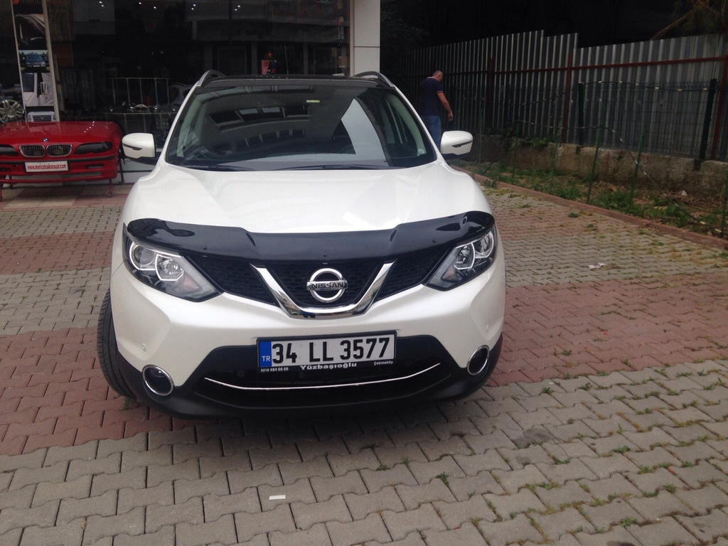 Дефлектор капота EuroCap для Nissan Qashqai 2014-2017