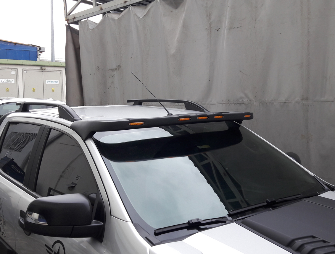 Козирок лобового скла (LED) для Volkswagen Amarok 2010-2021 рр.