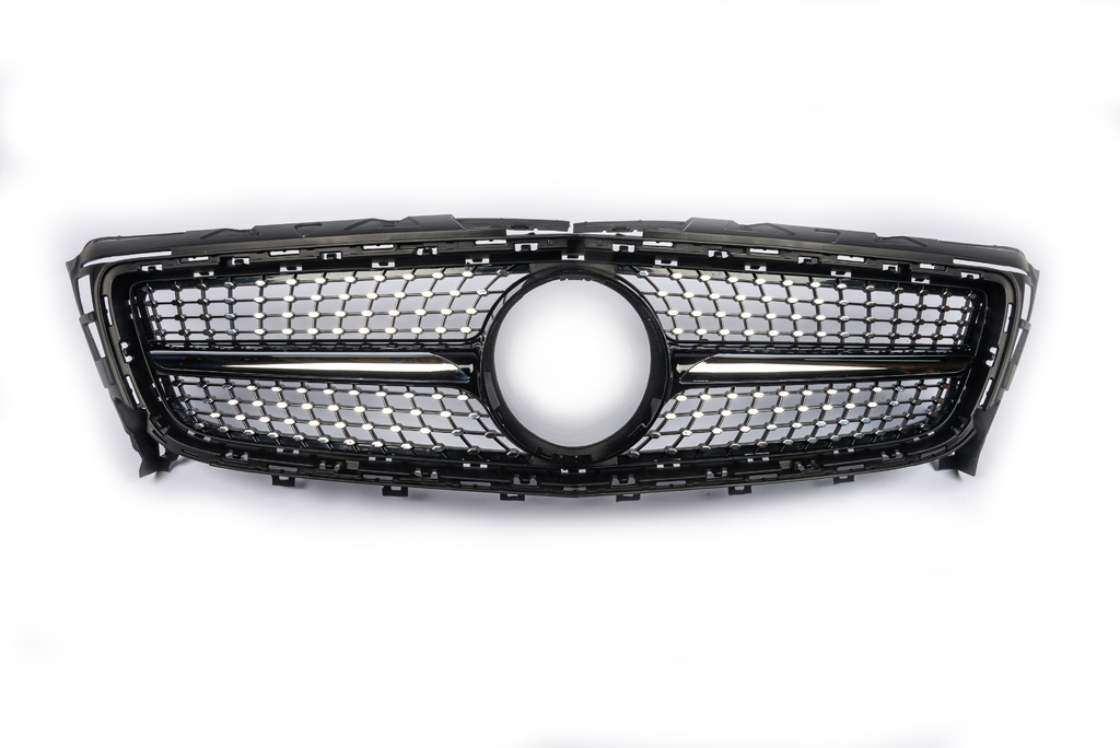 Передняя решетка 2011-2014 (Diamond Silver) для Mercedes CLS C218 2011-2018 гг.