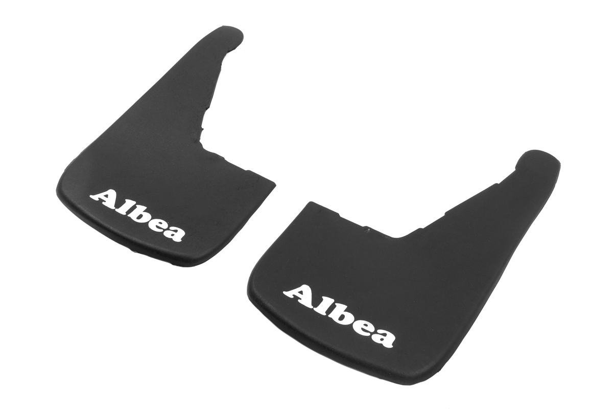 Бризковики Albea (2 шт) для Fiat Albea 2002↗ мм.