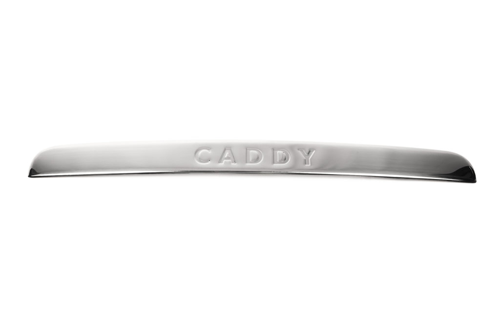Хром накладка на задню планку ляда нерж для VW Caddy 2010-2015 Carmos (Туреччина)