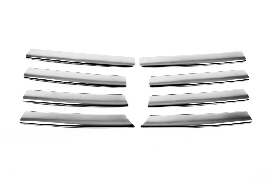 Хром накладки для VW Passat B5 передня решітка 00-04 нерж Carmos (Туреччина)