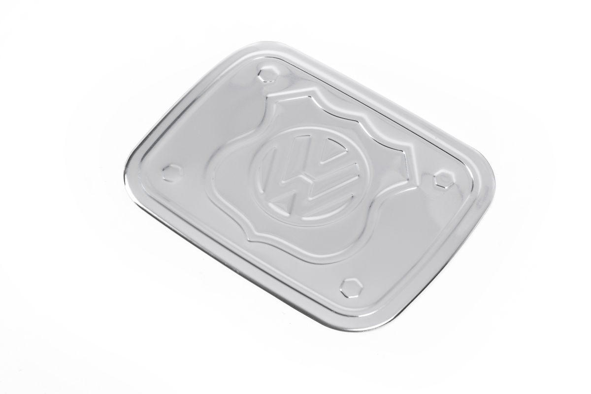 Хром накладка на лючок бензобака Carmos для VW Caddy 2004-2015